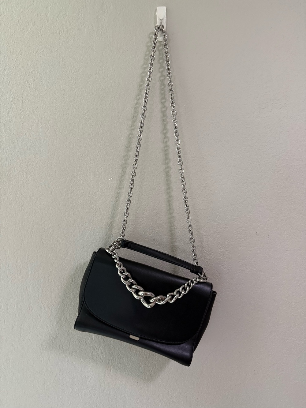 Nordstrom BP. Black Chain Strap Shoulder Bag